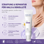 Nackencreme mit Rollenmassage 🧴 Kollagen & Hyaluronsäure | Strafft den Hals, reduziert Falten & Doppelkinn