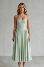 Calliope – Timeless structure – Women’s Sleeveless Structured Dress