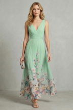Serelisse – Romantic floral ombre – Maxi dress