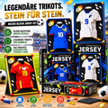 🏆Micro Block Fußball-Trikot Bausatz: Legendäre Helden & Sammelstücke