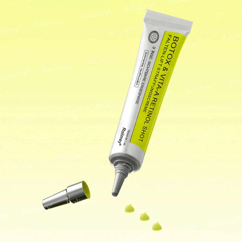 Rolimey® Retinol & Botox Shot -Straffende Gesichtscreme gegen Falten