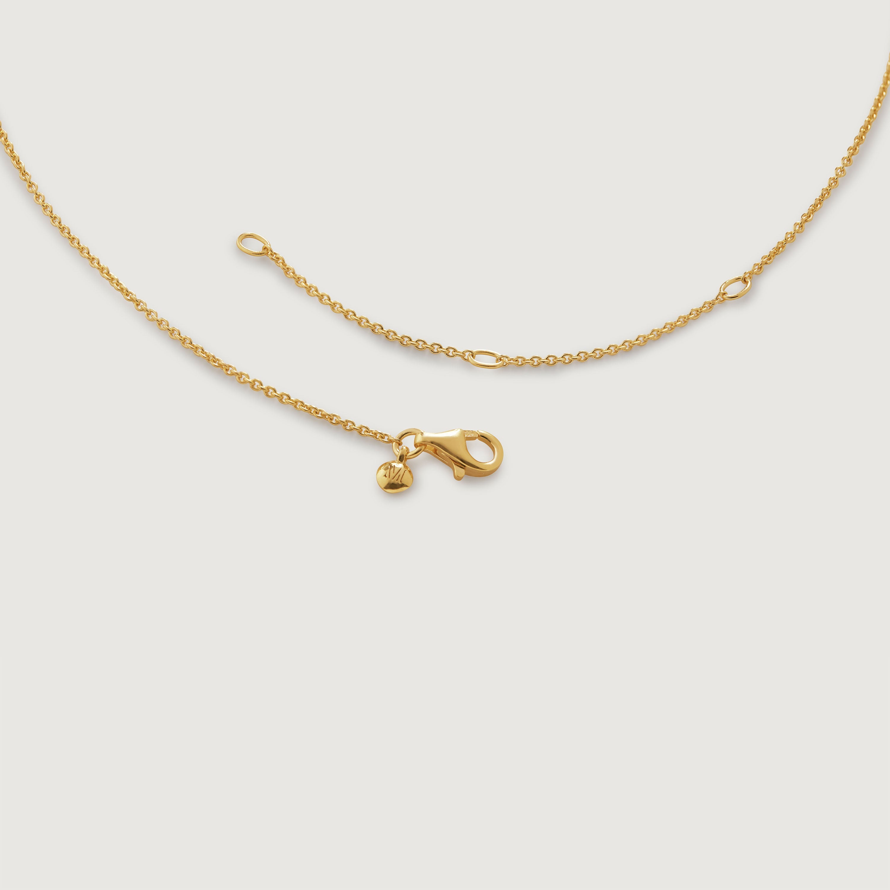 Gold Vermeil Heart Chain Necklace