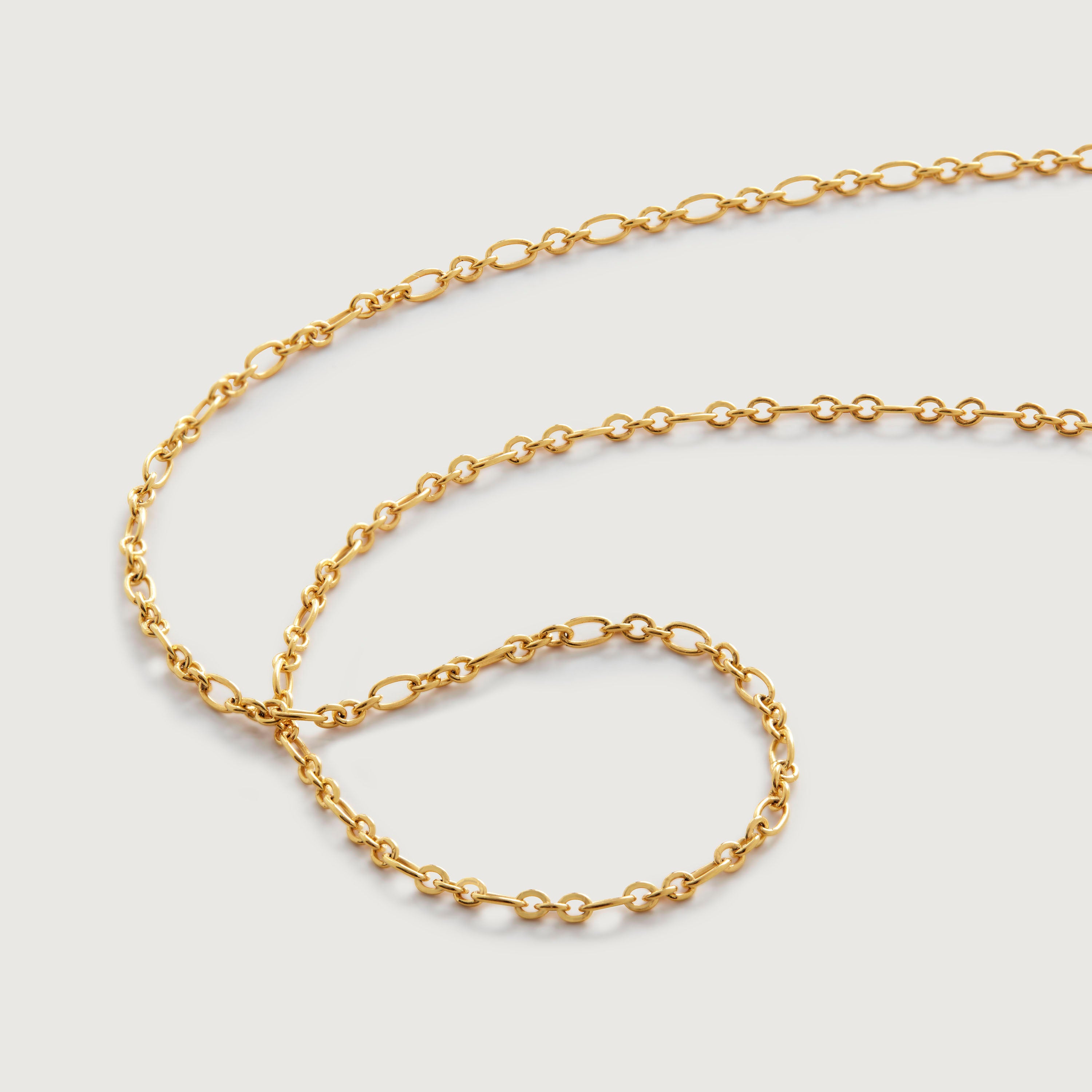 Woven Heart Locket Chain Necklace