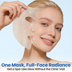 LYW® Niacinamid Tuchmasken zur Hautaufhellung & gegen Pigmentflecken – Original aus Japan