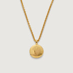 Gold Vermeil May Birthstone Chain Necklace - Emerald