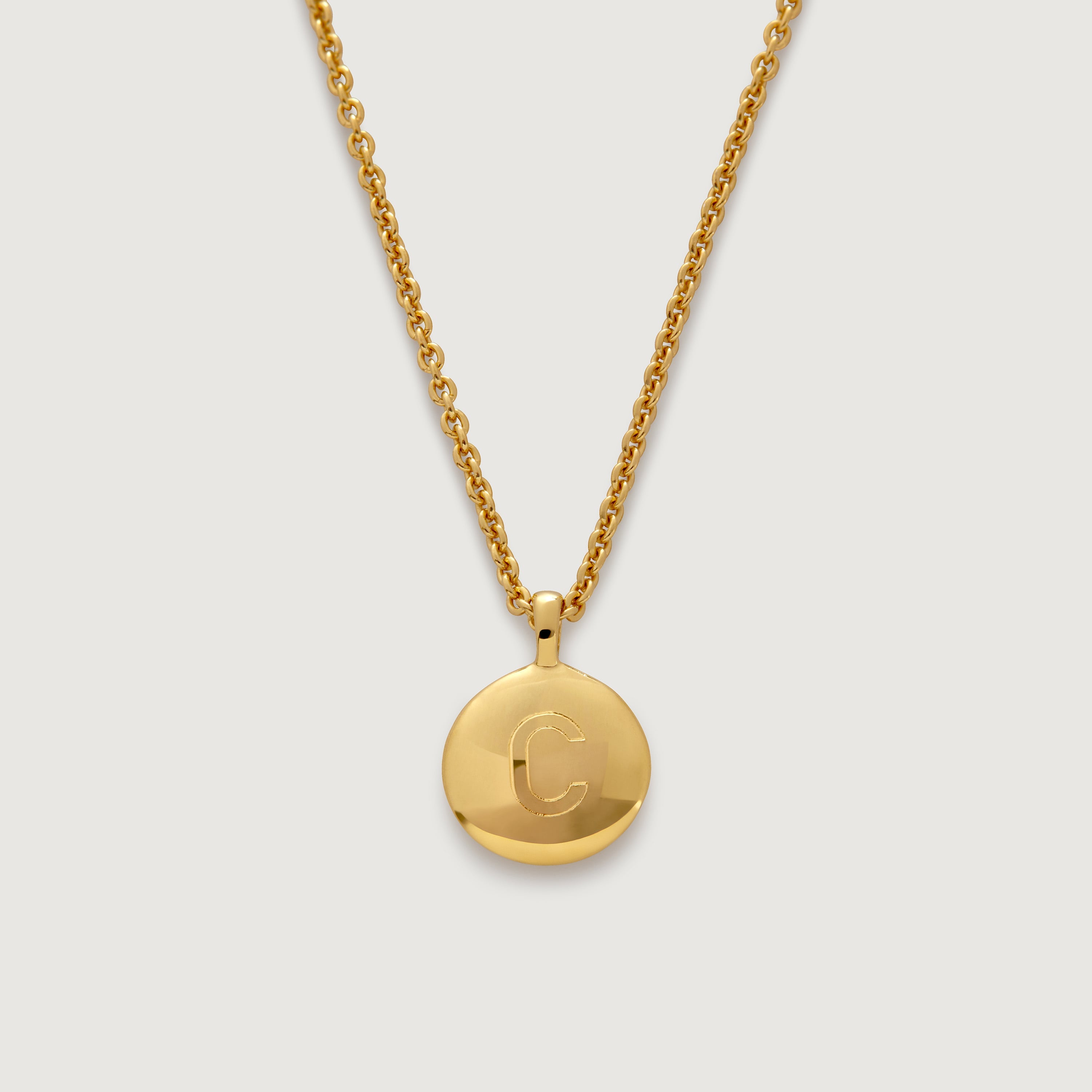 Gold Vermeil May Birthstone Chain Necklace - Emerald