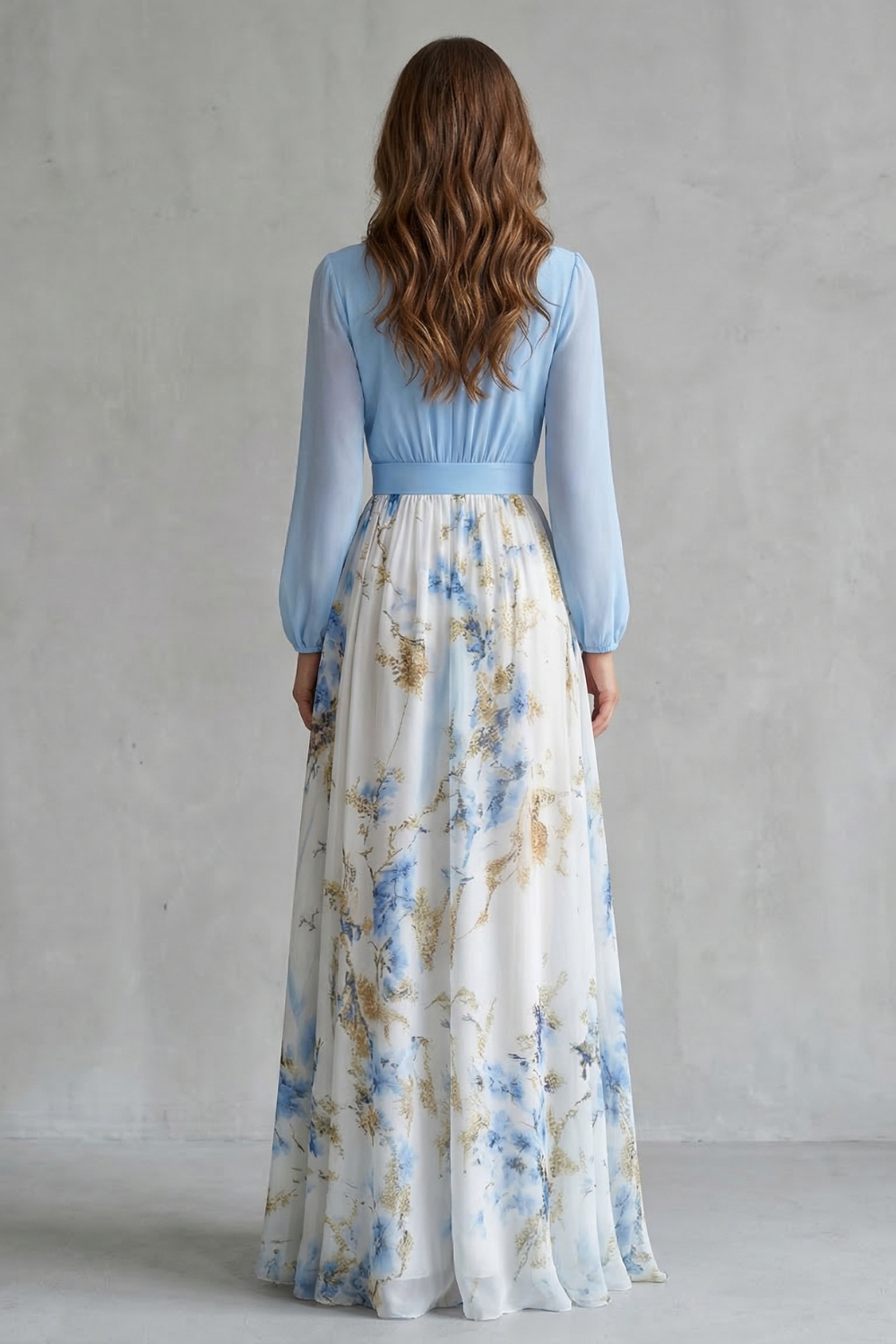Avelisse – Romantic Flow – Maxikleid mit Blumenmuster