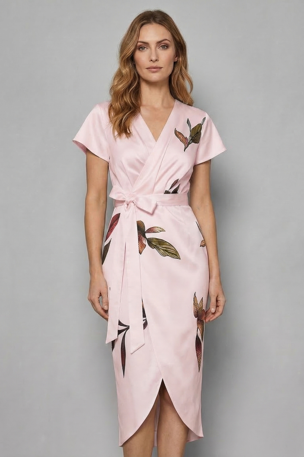 Lioravelle – Mühelose Wickelsilhouette – Midikleid