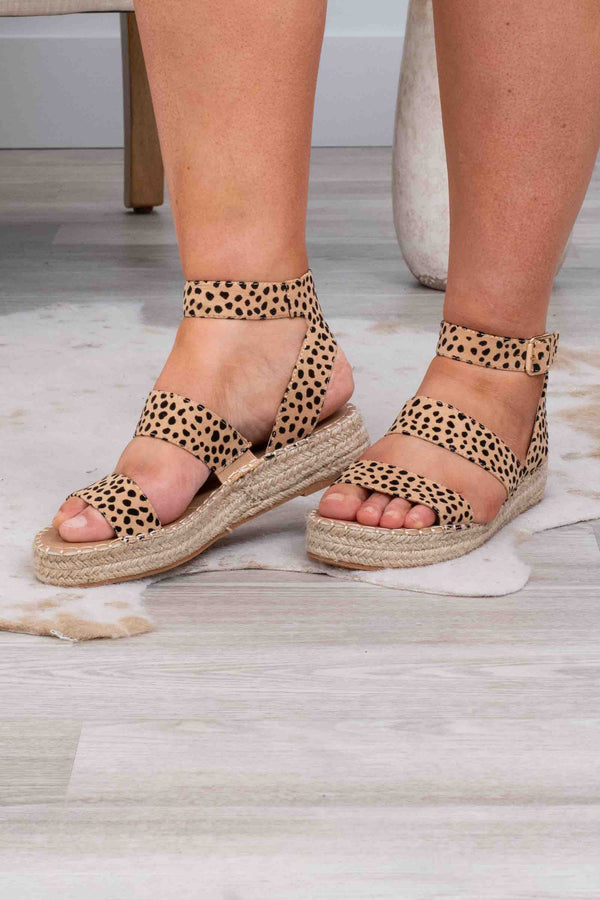 Beachside Explorer Sandals, Cheetah