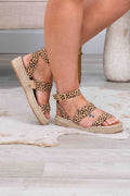 Beachside Explorer Sandals, Cheetah