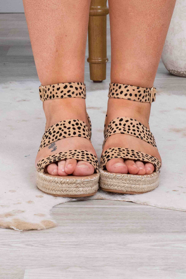 Beachside Explorer Sandals, Cheetah