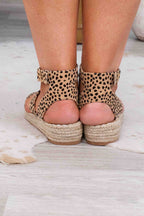 Beachside Explorer Sandals, Cheetah