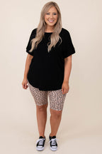 „Killin’ It“ Biker-Shorts, Taupe