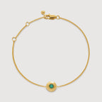 May Birthstone Chain Bracelet & Necklace Set