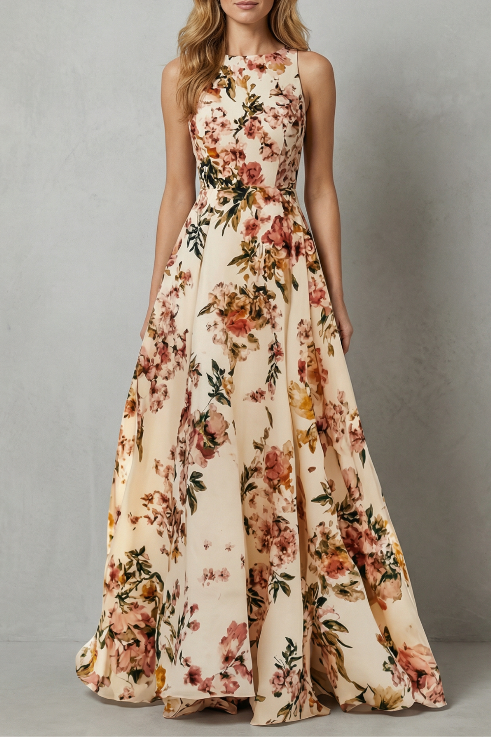 Bellefleur – Zeitlos florale Eleganz – Maxikleid