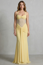 Ginalisse – Fließende, modellierte Eleganz – Maxikleid