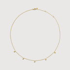 Gold Vermeil Fragments Station Necklace