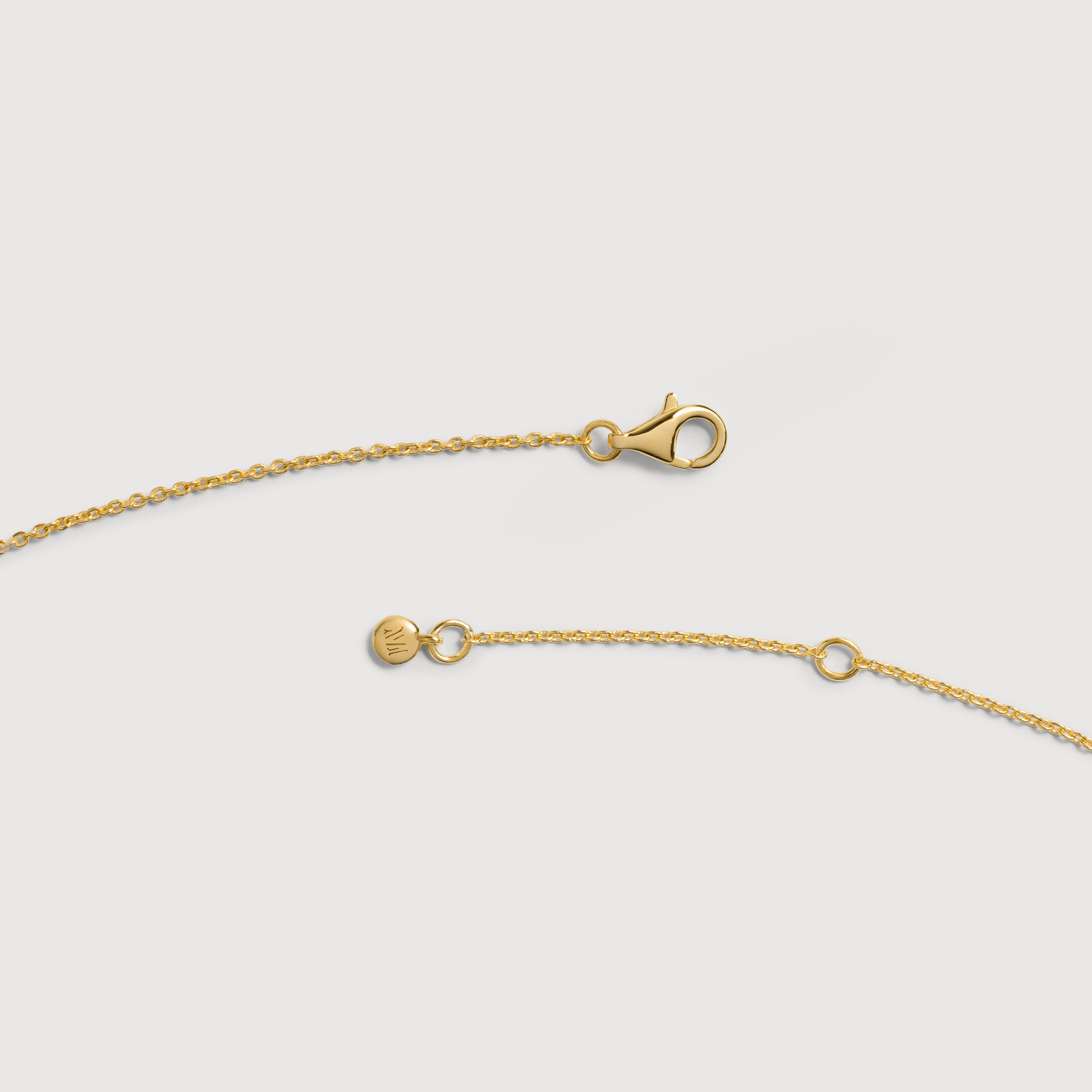 Gold Vermeil Fragments Station Necklace
