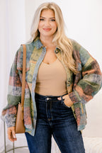 Do You Ever Jacket, Blue-Yellow