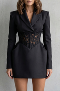 Valerisse – Lace corset silhouette – Blazer dress