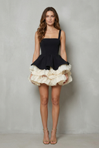 Sutton – Statement-Volumen – Ärmelloses Puffy-Minikleid für Damen