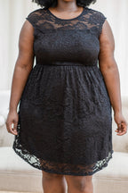 Set The Stage Dress, Black