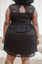 Set The Stage Dress, Black