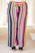 Better When I'm Dancing Pants, Fuchsia-Multi