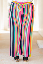 Better When I'm Dancing Pants, Fuchsia-Multi