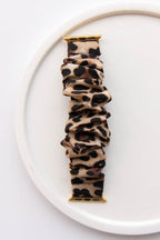 Scrunchie "Time To Go", Beige Leopard
