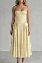 Calliope – Timeless structure – Women’s Sleeveless Structured Dress