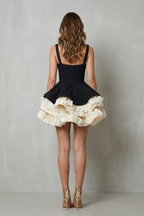 Sutton – Statement-Volumen – Ärmelloses Puffy-Minikleid für Damen
