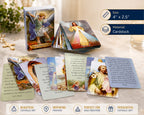 ✝🙏Katholischer Heiligenkartenhalter aus Kunstleder – Taschen-Gebetskartenorganizer mit Druckknopfverschluss