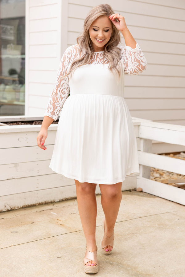 Kleid „Weekend Memories“, Elfenbein