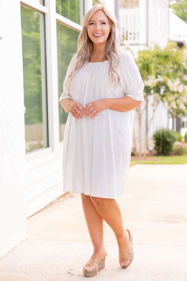 From The Sticks Dress, Natural