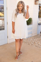 Favorite Trip Dress, Ivory