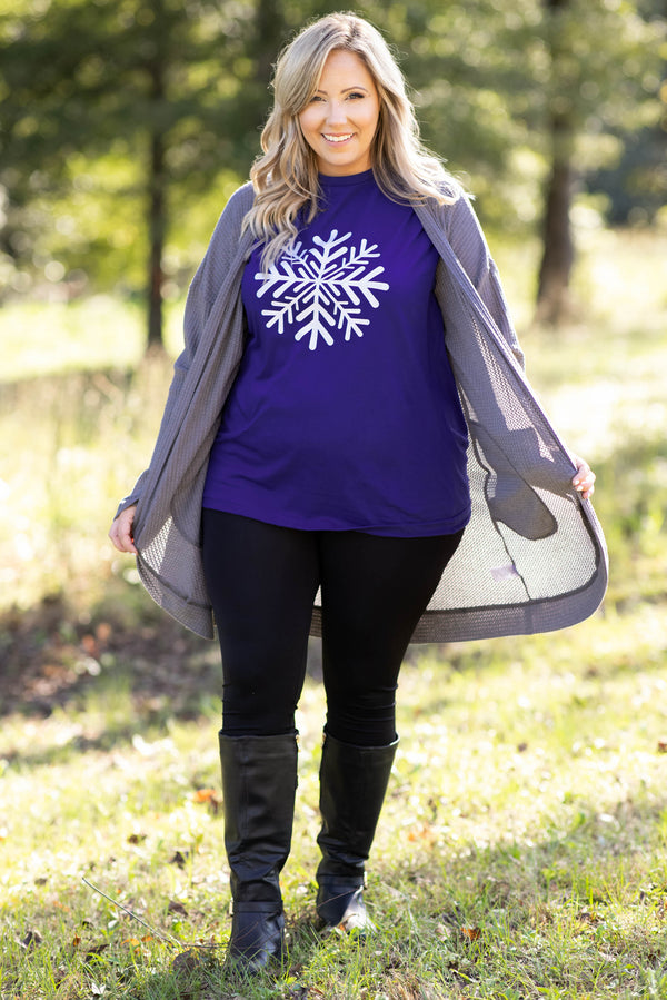 "You’re My Snowflake"-T-Shirt, Marine