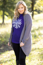 "You’re My Snowflake"-T-Shirt, Marine