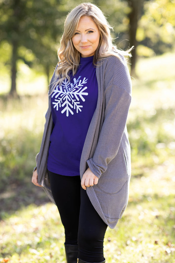 "You’re My Snowflake"-T-Shirt, Marine