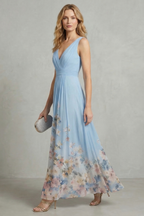 Serelisse – Romantic floral ombre – Maxi dress