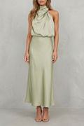 Brionelle – Eleganz mit Neckholder – Maxikleid