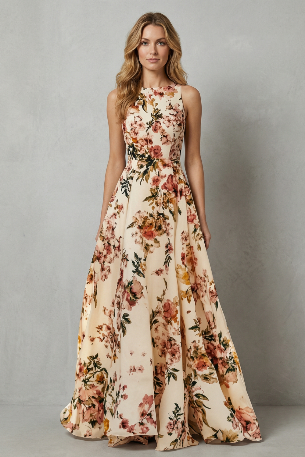Bellefleur – Zeitlos florale Eleganz – Maxikleid