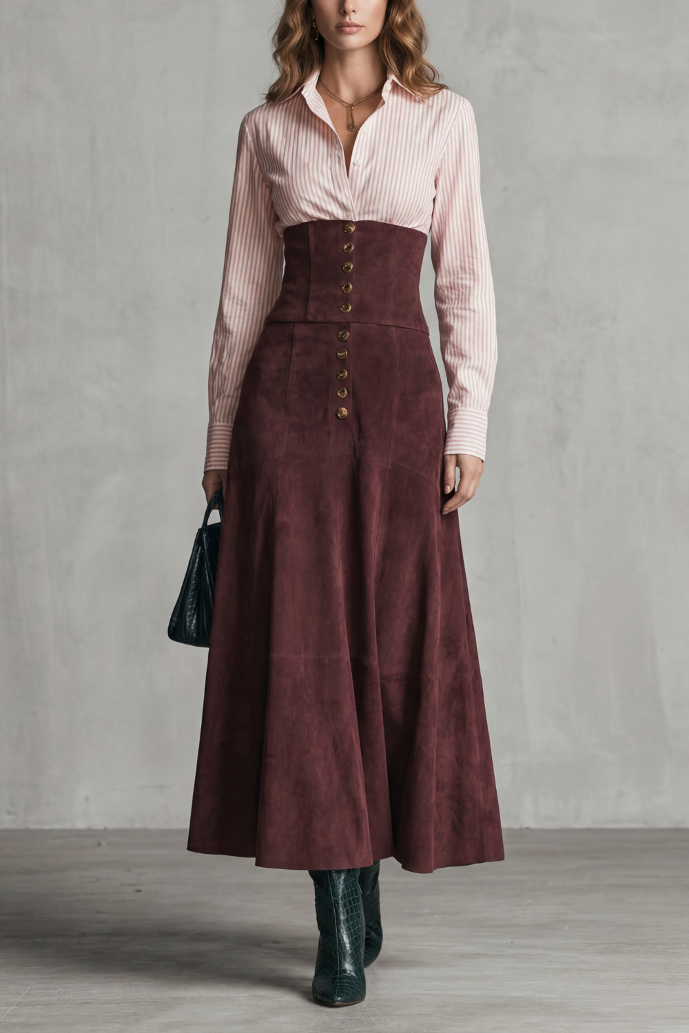 Avelinne – Korsett-Taillen-Silhouette – Maxikleid