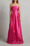 Luméa – Satin polka elegance – Maxi dress