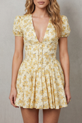 Bryavelle – Floraler Sommerzauber – Minikleid