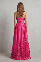 Luméa – Satin polka elegance – Maxi dress