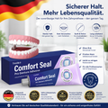 🔥 Timilk® Comfort Seal Pro Haftcreme für Zahnprothesen 🦷💜 FDA-zertifiziert (Klinisch getestet: 96 Stunden Halt für sicheren, komfortablen und zinkfreien Sitz der Zahnprothese)
