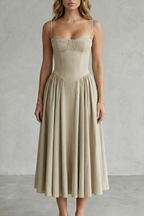 Calliope – Timeless structure – Women’s Sleeveless Structured Dress