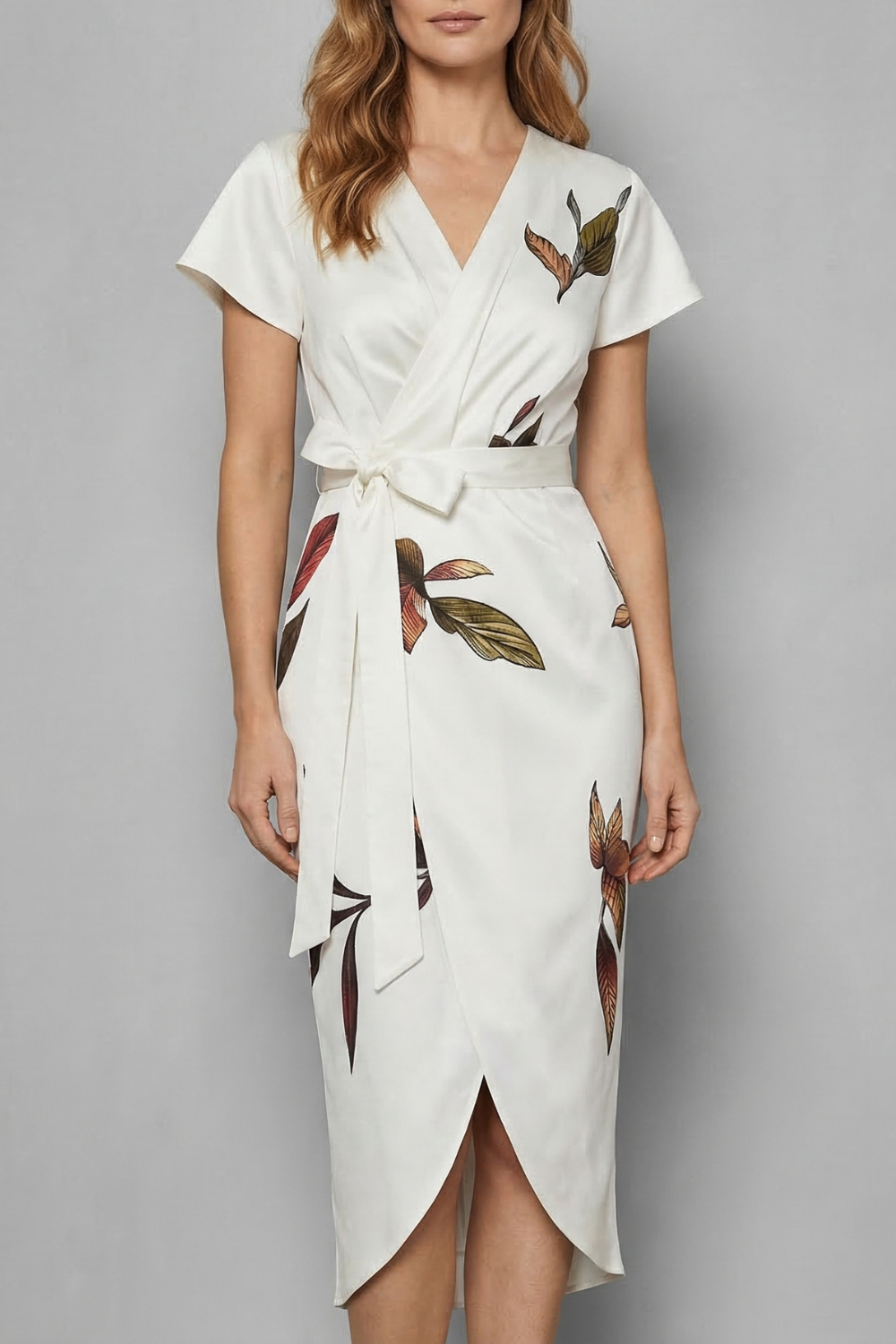 Lioravelle – Mühelose Wickelsilhouette – Midikleid