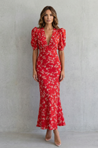 Velmora – Romantic floral elegance – Maxi dress
